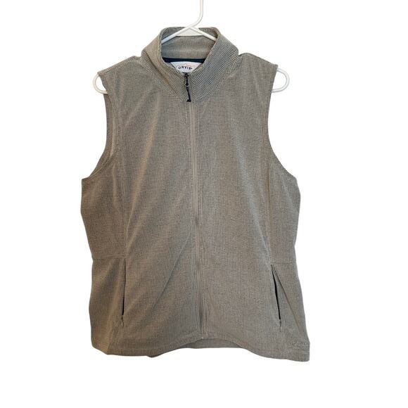 Orvis Vest Women’s Size L Gray Full Zip 100% Polyester - Picture 1 of 7